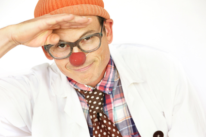 Clown: Dr. Ferdinand Fröhlich